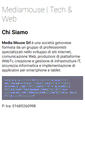 Mobile Screenshot of mediamouse.it