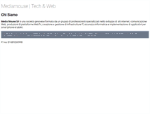 Tablet Screenshot of mediamouse.it